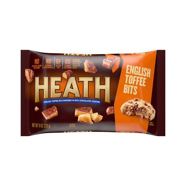 HEATH Chocolat Toffee Anglais en Morceaux à Cuire - 8 oz