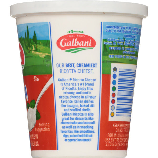 Fromage Ricotta Partiellement Écrémé Galbani