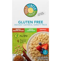Avoine instantanée Full Circle, sans gluten, érable et cassonade