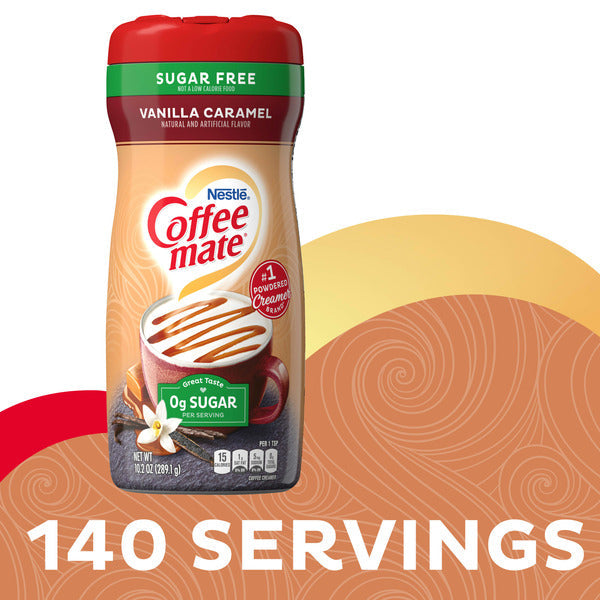 Coffee mate Zero Sugar Vanilla Caramel Powder Coffee Creamer