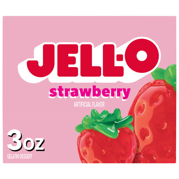 Mélange de dessert gélifié Jell-O à la fraise