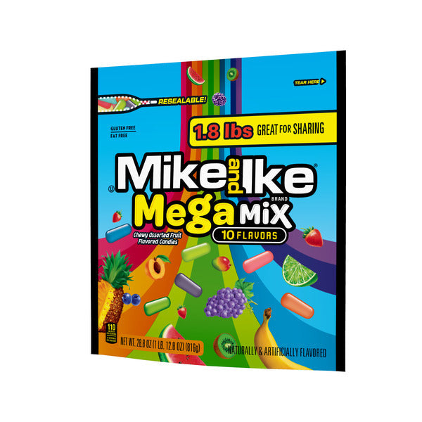 Mike And Ike® Mega Mix - Caramelos de Frutas Variadas