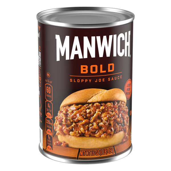 Sauce Manwich Sloppy Joe - Sauce en conserve au goût audacieux