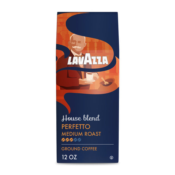 Café moulu Lavazza House Blend Perfetto - Torréfaction moyenne