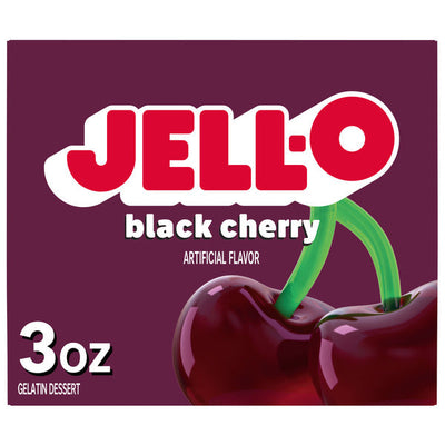 Jell-O Black Cherry Gelatin Dessert Mix