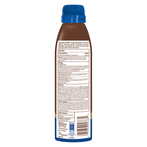 Banana Boat Dry Oil Clear Spray Sunscreen