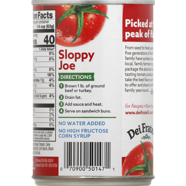 Salsa Sloppy Joe Dei Fratelli