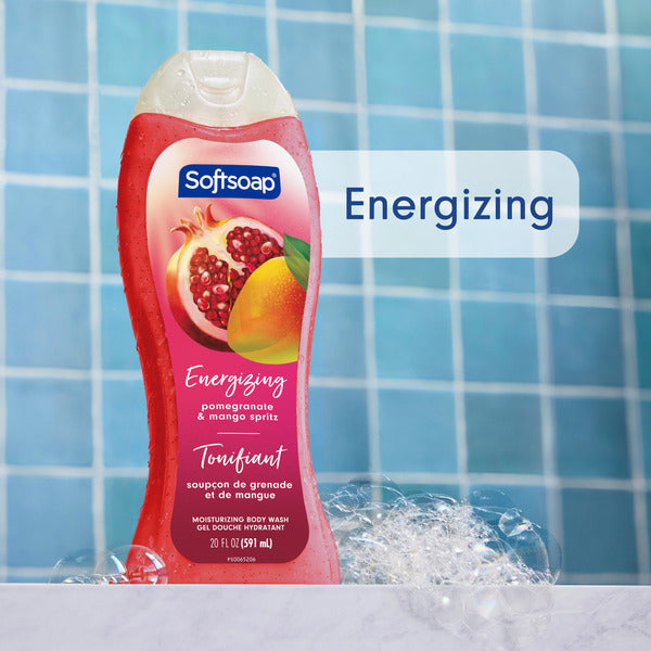 Softsoap Moisturizing Body Wash Gel - Pomegranate & Mango Spritz