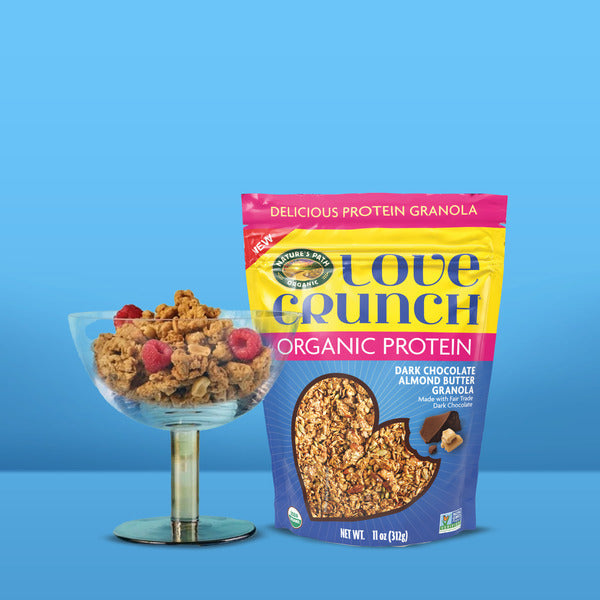 Granola protéinée Love Crunch au chocolat et au beurre d'amande