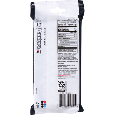 Dentyne Chewing Gum Sans Sucre - Fraîcheur Arctique (3 Paquets)