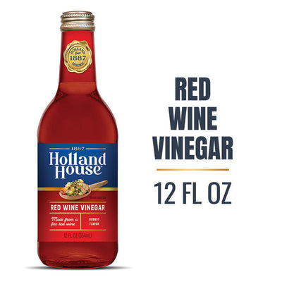 Vinaigre de vin rouge Holland House, 12 FL oz