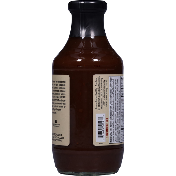 Sauce BBQ G Hughes sans sucre au goût hickory