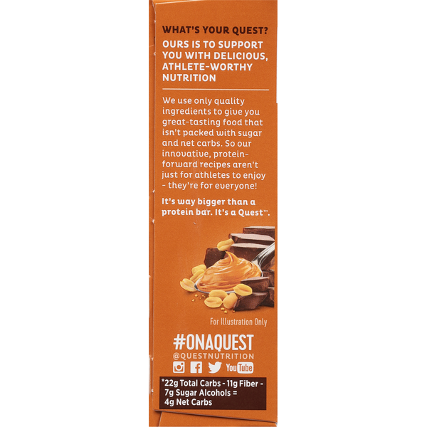 Quest Protein Bar - Chocolate Peanut Butter Flavor