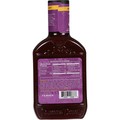 Famous Dave's Sweet & Zesty BBQ Sauce - Mild Flavor