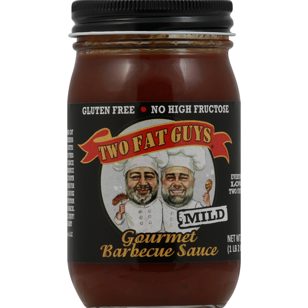 Two Fat Guys Gourmet Barbeque Sauce - Mild Flavor
