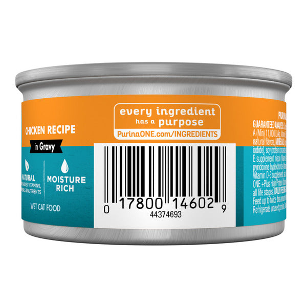 Purina ONE Natural High Protein Cat Food, Chicken Recipe