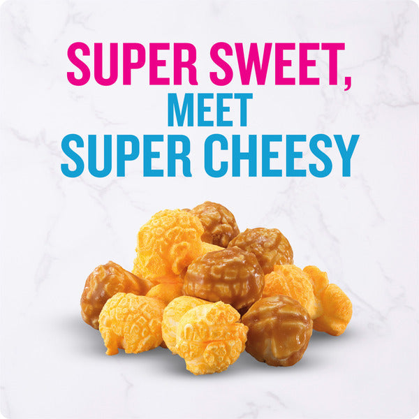 Mélange de Popcorn Caramel & Cheddar d'Angie BOOMCHICKAPOP