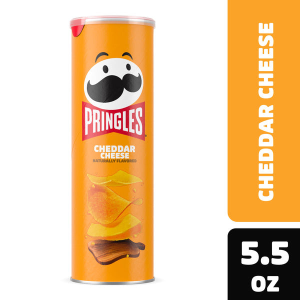 Pringles Cheddar Cheese Potato Crisps - 5.5 oz