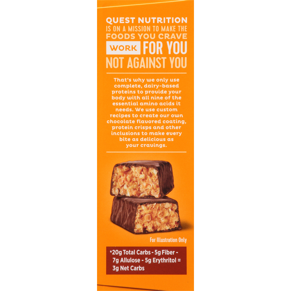 Barra de Proteína Quest Hero - Sabor Chocolate y Mantequilla de Maní