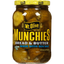 Cornichons sucrés et acidulés Mt. Olive Munchie