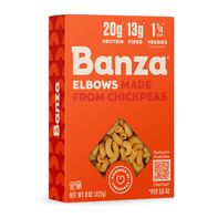Pasta Banza Codos - Sin Gluten y Alta en Proteínas