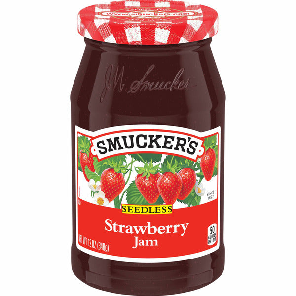 Confiture de fraises sans pépins Smucker's