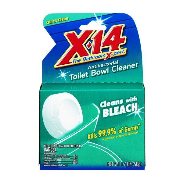 Nettoyant automatique pour cuvette de toilette X-14 avec Javel