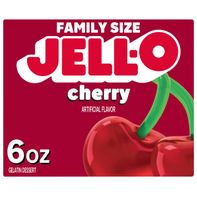 Jell-O Cherry Gelatin Dessert Mix