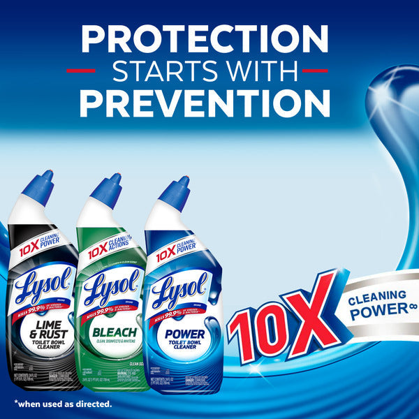 Gel Limpiador de Inodoro Lysol - Eliminación Efectiva de Manchas