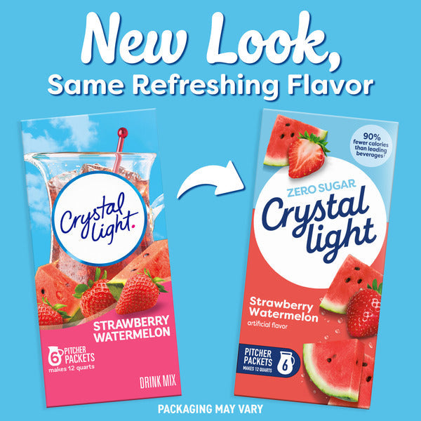 Crystal Light Strawberry Watermelon Drink Mix