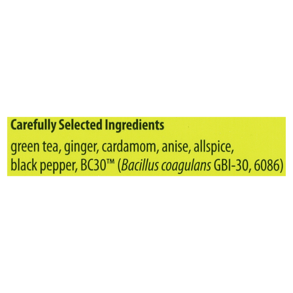 Thé vert Bigelow avec gingembre et probiotiques