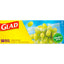 Glad Zipper Food Storage Plastic Bags - Snack Size