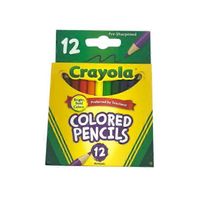 Crayola Crayons de couleur taillés - Assortis