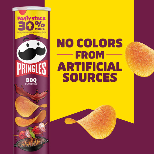 Pringles BBQ Potato Crisps - 7.1 oz Snack Delight