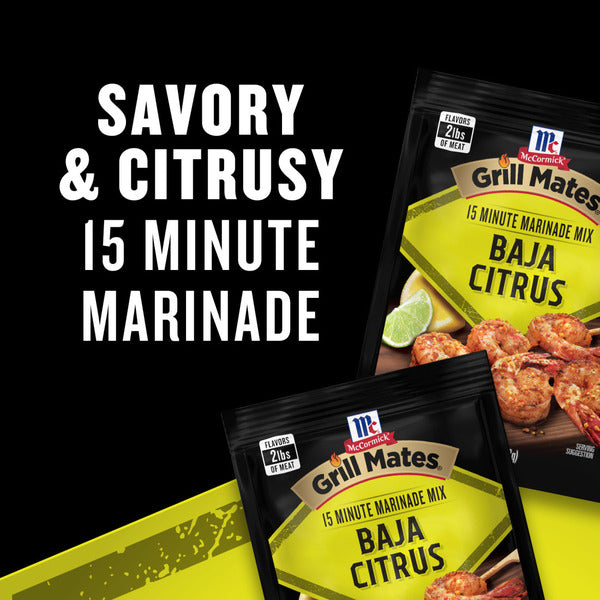 McCormick® Grill Mates Baja Citrus Marinade Mix