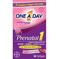 One A Day Prenatal Multivitamin Softgels