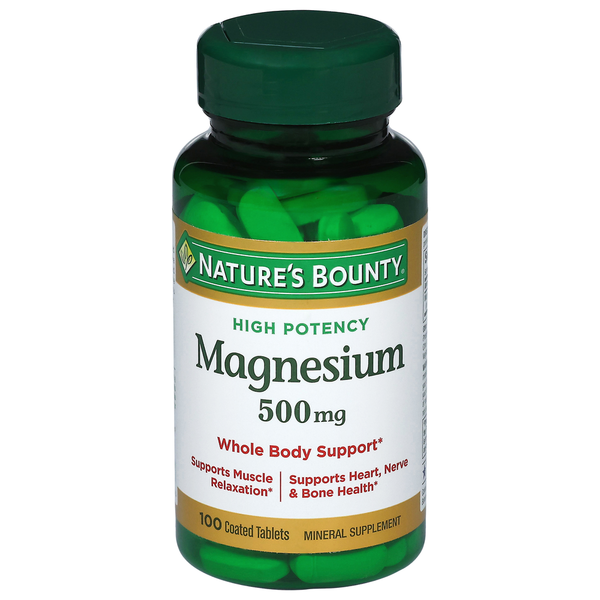 Complément de Magnésium de Nature's Bounty