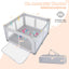 Gbruno Gran Parque Infantil para Bebés - Cerca de Seguridad Plegable Sin BPA