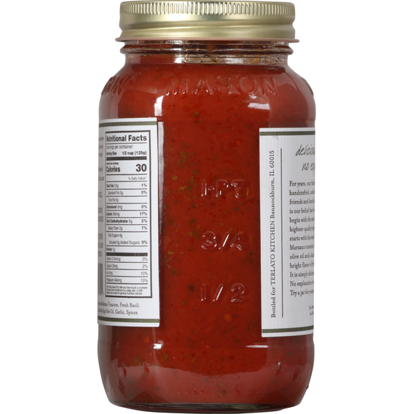 Sauce tomate basilic Terlato Kitchen