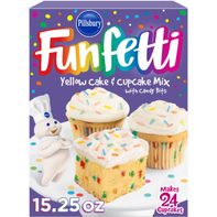 Pillsbury Funfetti Yellow Cake Mix with Candy Bits