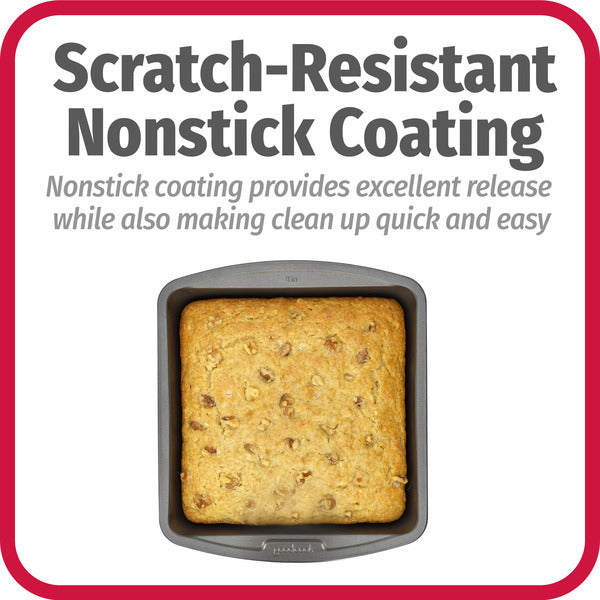 GoodCook Everyday Nonstick Steel Square Pan 8x8