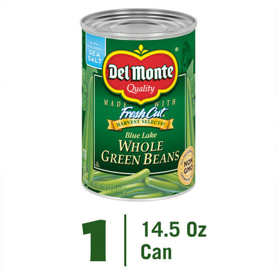 Del Monte Whole Green Beans - Premium Quality