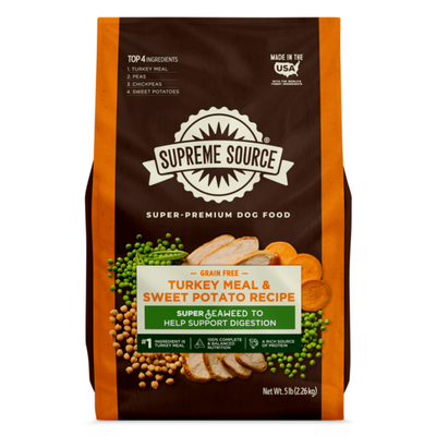 Supreme Source Grain-Free Dog Food with Turkey Meal & Sweet Potato