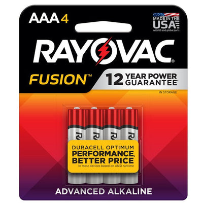 RAYOVAC AAA Alkaline Batteries - Reliable Power Source