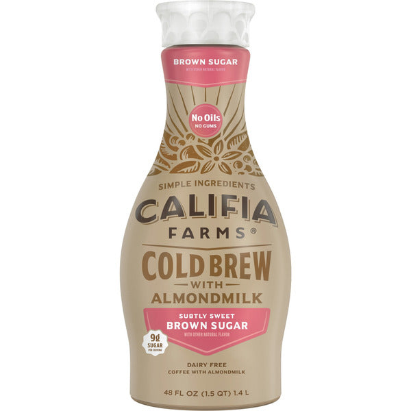 Califia Farms Café Froid au Sucre Brun avec Lait d'Amande