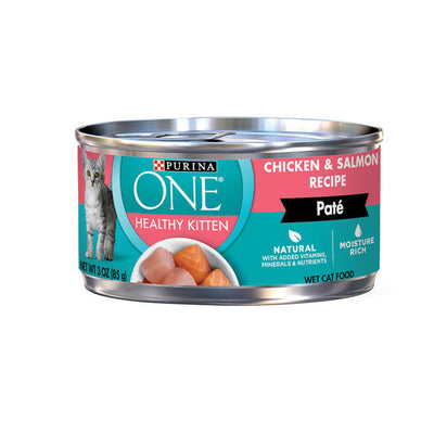 Purina ONE Grain Free Natural Pate Comida Húmeda para Gatitos
