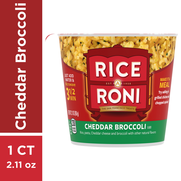 Rice-A-Roni Cheddar Broccoli Rice Mix