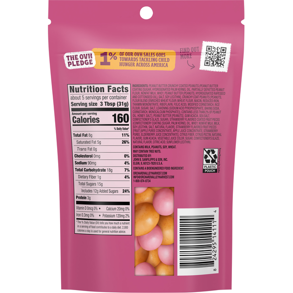 Mezcla de Snack de Fresa PB & J de Orchard Valley Harvest