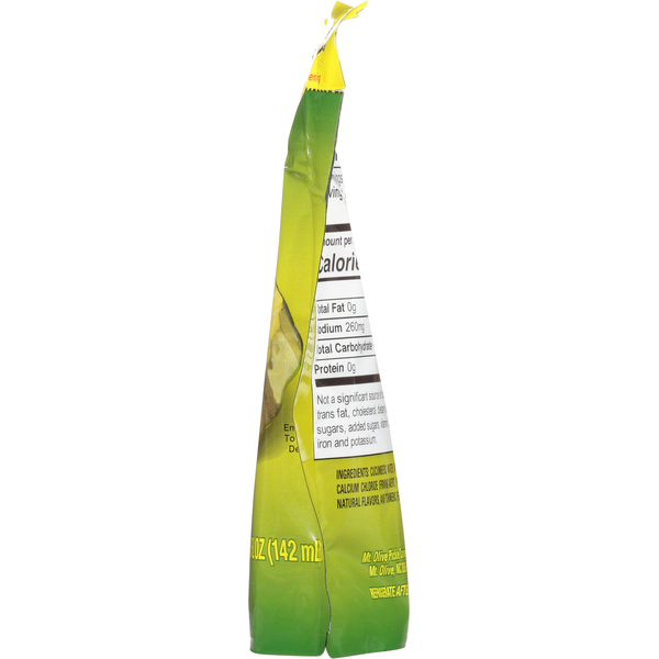 Chips de cornichons au dill casher Mt. Olive