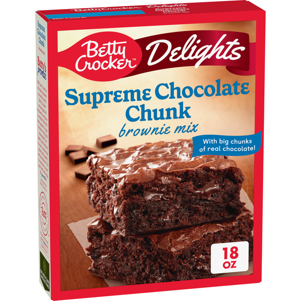 Mélange à brownies Betty Crocker Supreme Chocolate Chunk
